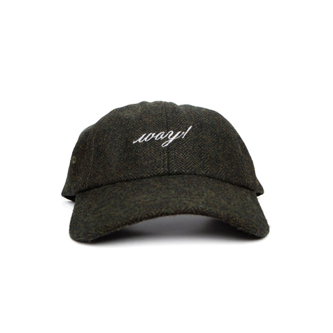 Green Tweed hat